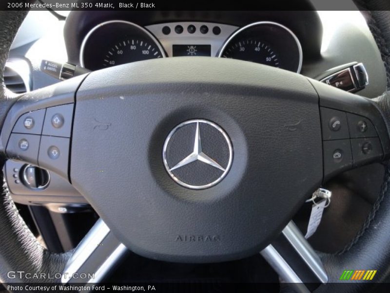 Black / Black 2006 Mercedes-Benz ML 350 4Matic