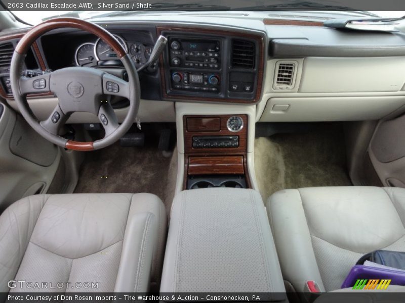 Silver Sand / Shale 2003 Cadillac Escalade AWD