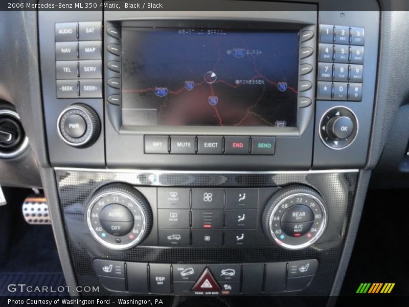 Black / Black 2006 Mercedes-Benz ML 350 4Matic