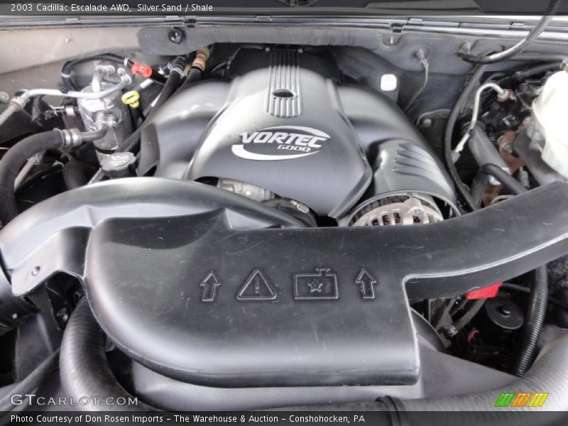 Silver Sand / Shale 2003 Cadillac Escalade AWD
