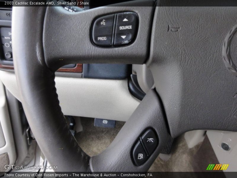 Silver Sand / Shale 2003 Cadillac Escalade AWD