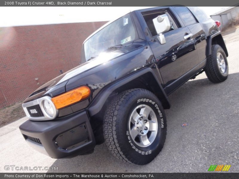 Black Diamond / Dark Charcoal 2008 Toyota FJ Cruiser 4WD