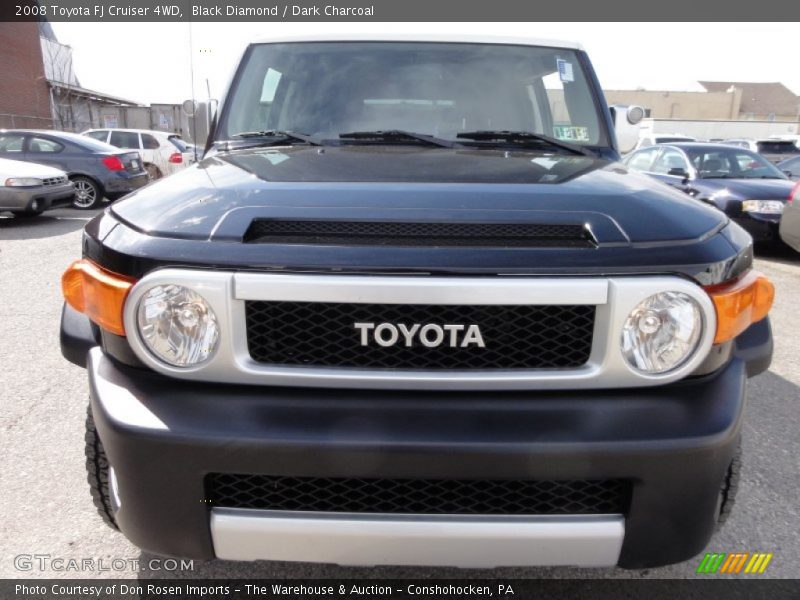 Black Diamond / Dark Charcoal 2008 Toyota FJ Cruiser 4WD