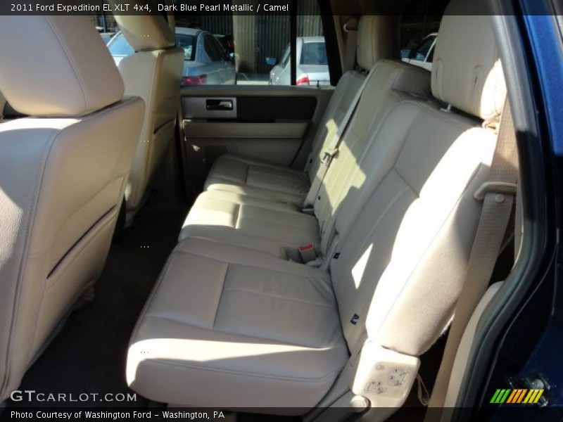Dark Blue Pearl Metallic / Camel 2011 Ford Expedition EL XLT 4x4