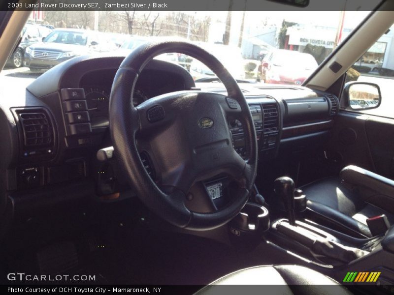 Zambezi Silver / Black 2003 Land Rover Discovery SE7