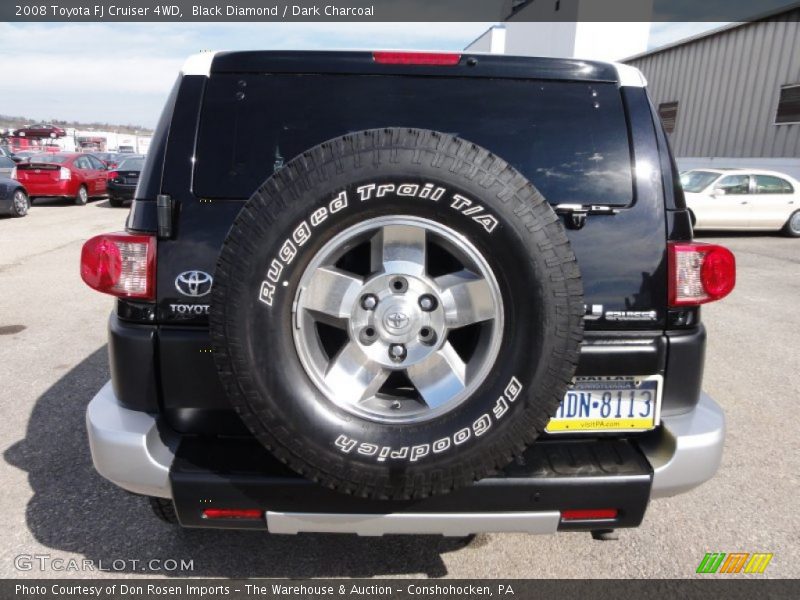 Black Diamond / Dark Charcoal 2008 Toyota FJ Cruiser 4WD