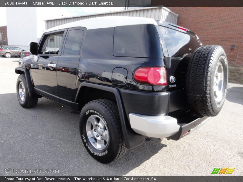Black Diamond / Dark Charcoal 2008 Toyota FJ Cruiser 4WD