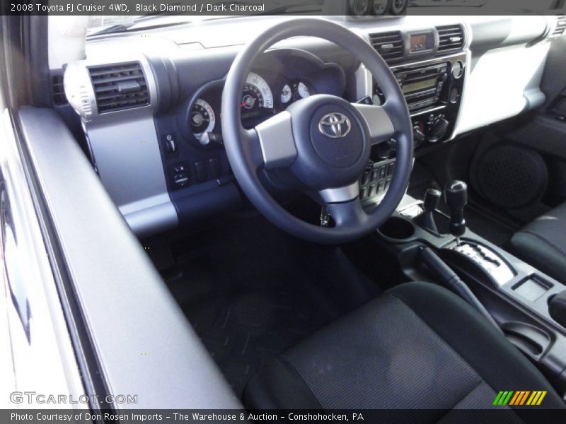 Black Diamond / Dark Charcoal 2008 Toyota FJ Cruiser 4WD