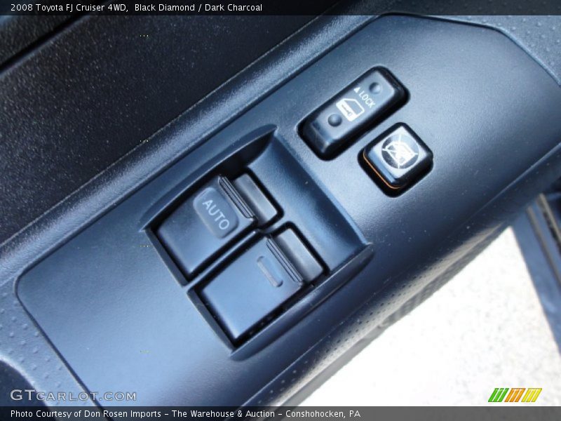Black Diamond / Dark Charcoal 2008 Toyota FJ Cruiser 4WD