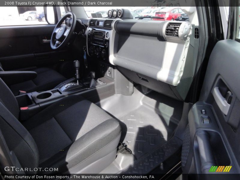 Black Diamond / Dark Charcoal 2008 Toyota FJ Cruiser 4WD