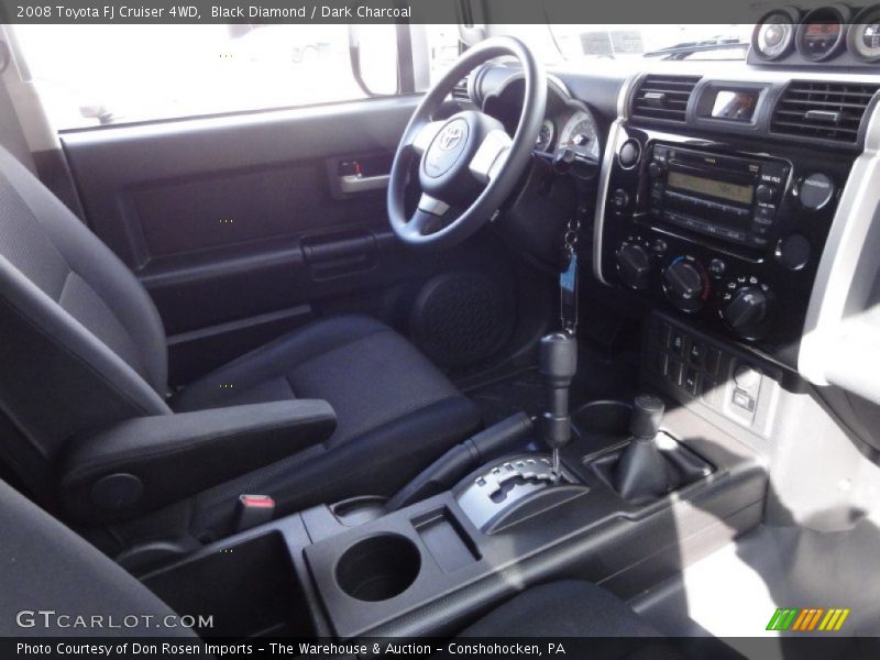 Black Diamond / Dark Charcoal 2008 Toyota FJ Cruiser 4WD