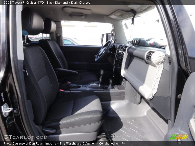 Black Diamond / Dark Charcoal 2008 Toyota FJ Cruiser 4WD