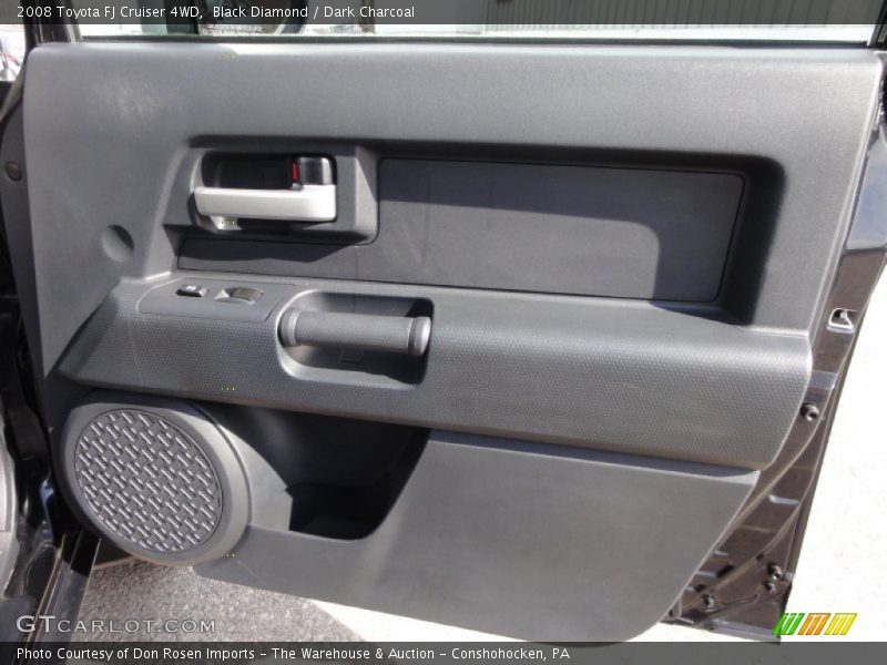 Black Diamond / Dark Charcoal 2008 Toyota FJ Cruiser 4WD