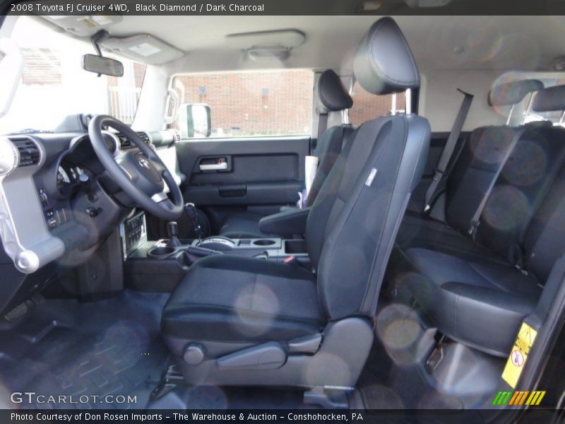 Black Diamond / Dark Charcoal 2008 Toyota FJ Cruiser 4WD