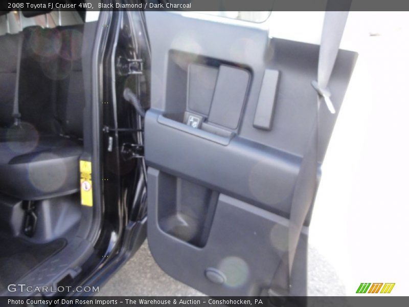 Black Diamond / Dark Charcoal 2008 Toyota FJ Cruiser 4WD