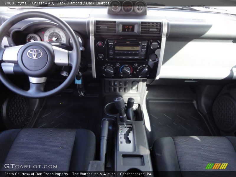 Black Diamond / Dark Charcoal 2008 Toyota FJ Cruiser 4WD