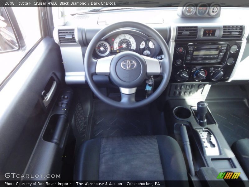 Black Diamond / Dark Charcoal 2008 Toyota FJ Cruiser 4WD