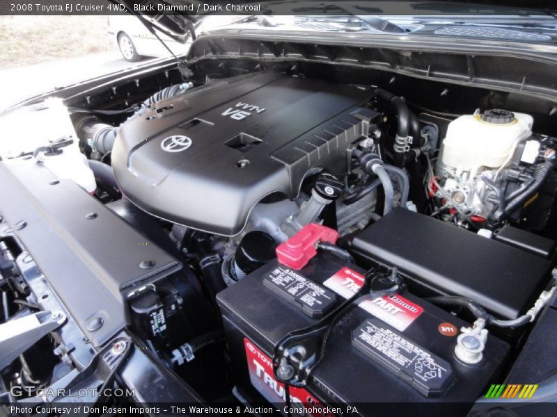  2008 FJ Cruiser 4WD Engine - 4.0 Liter DOHC 24-Valve VVT V6