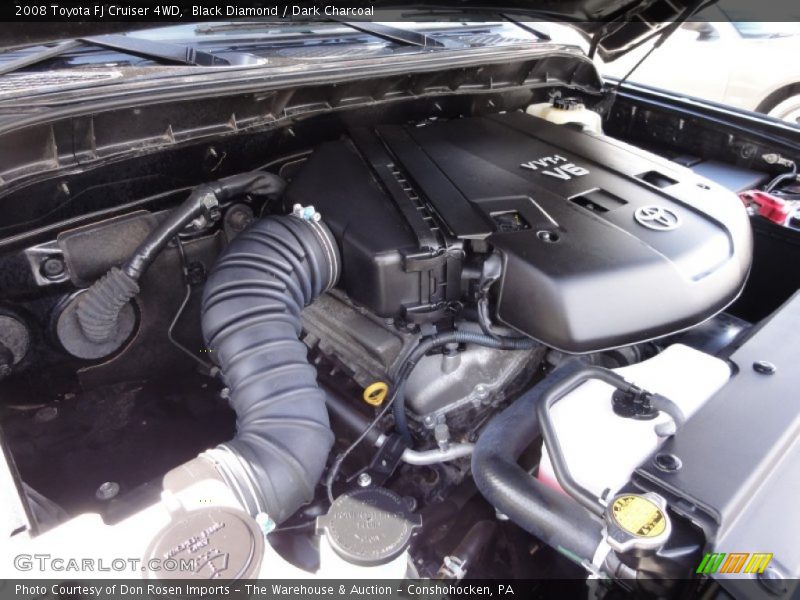  2008 FJ Cruiser 4WD Engine - 4.0 Liter DOHC 24-Valve VVT V6