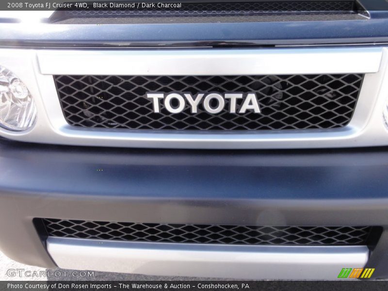 Black Diamond / Dark Charcoal 2008 Toyota FJ Cruiser 4WD