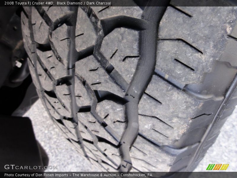 Black Diamond / Dark Charcoal 2008 Toyota FJ Cruiser 4WD