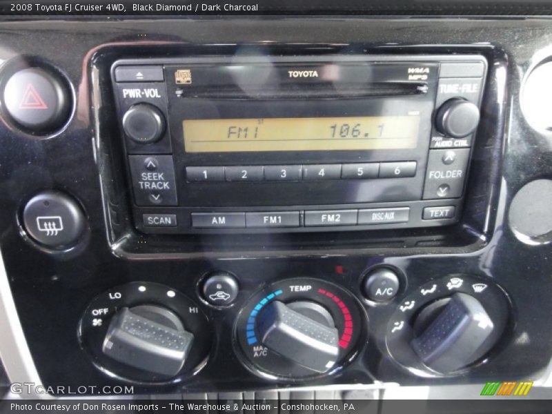 Controls of 2008 FJ Cruiser 4WD