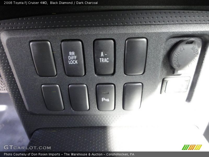 Black Diamond / Dark Charcoal 2008 Toyota FJ Cruiser 4WD