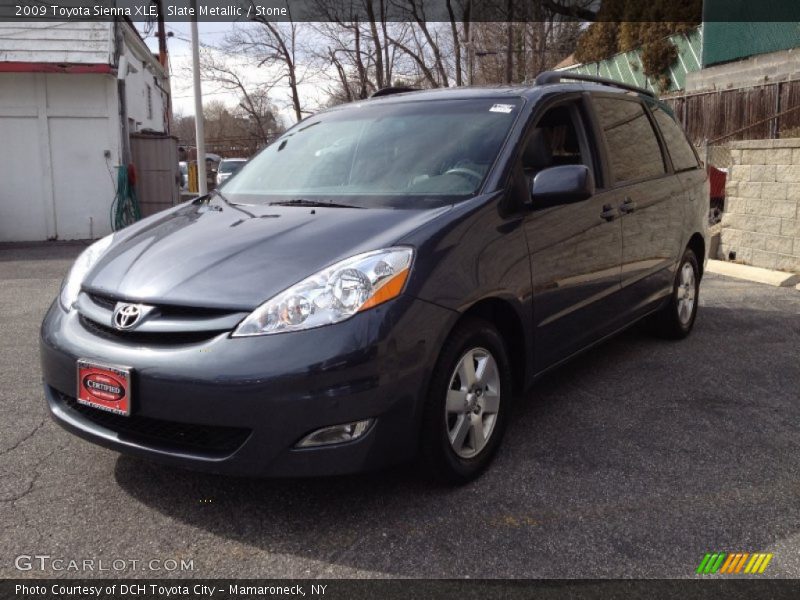 Slate Metallic / Stone 2009 Toyota Sienna XLE