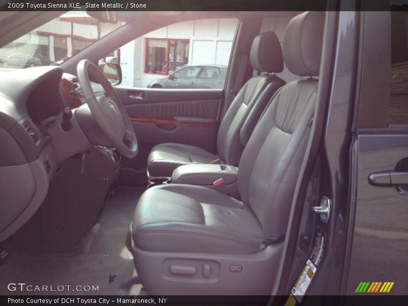 Slate Metallic / Stone 2009 Toyota Sienna XLE