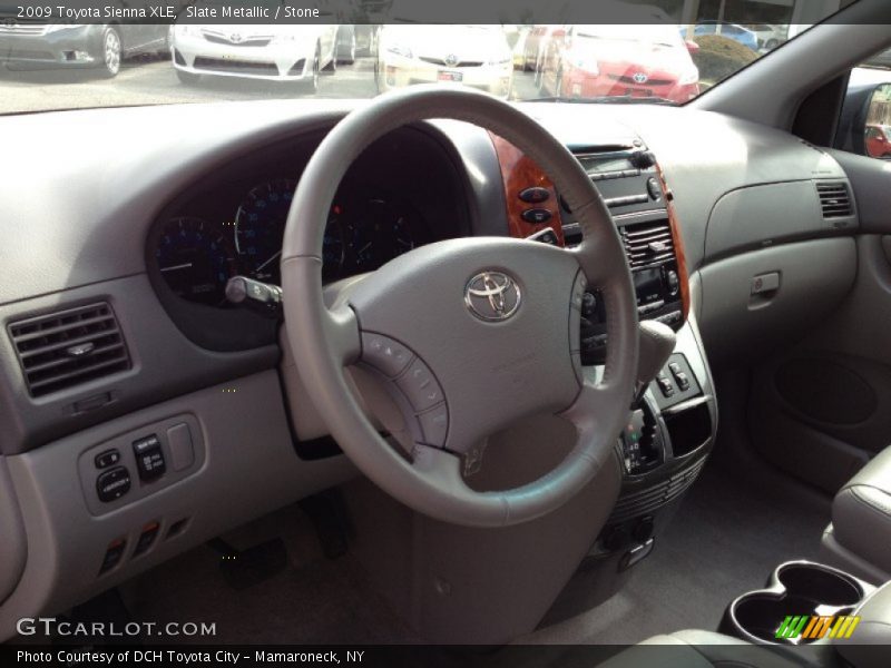 Slate Metallic / Stone 2009 Toyota Sienna XLE