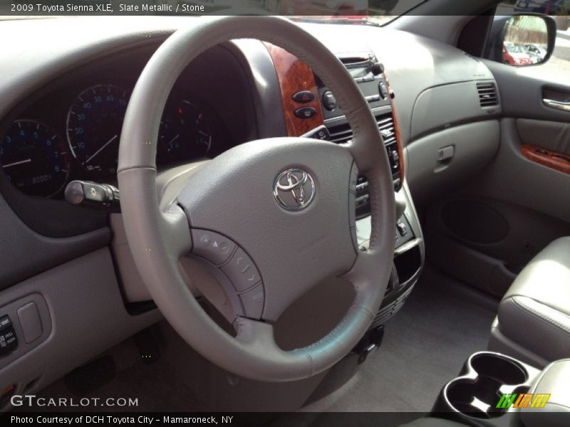 Slate Metallic / Stone 2009 Toyota Sienna XLE