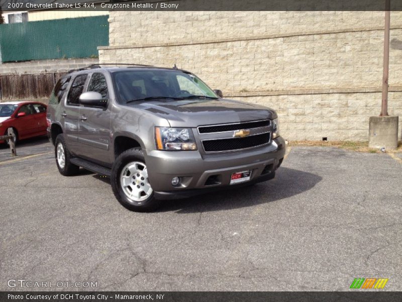 Graystone Metallic / Ebony 2007 Chevrolet Tahoe LS 4x4