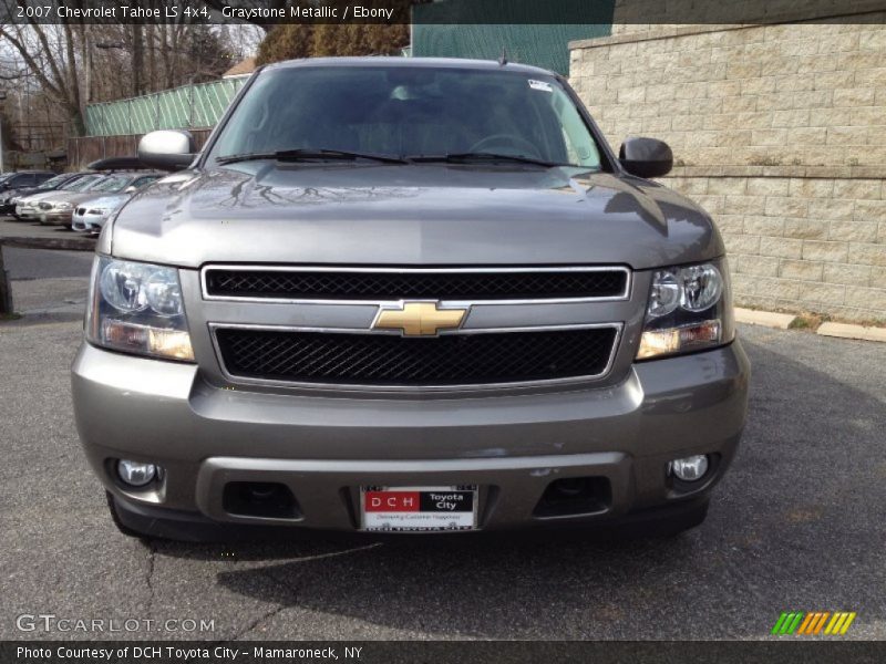 Graystone Metallic / Ebony 2007 Chevrolet Tahoe LS 4x4