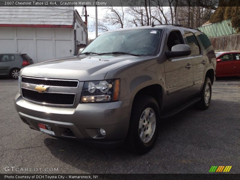 Graystone Metallic / Ebony 2007 Chevrolet Tahoe LS 4x4