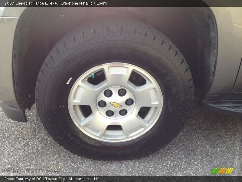 Graystone Metallic / Ebony 2007 Chevrolet Tahoe LS 4x4