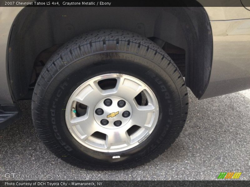 Graystone Metallic / Ebony 2007 Chevrolet Tahoe LS 4x4
