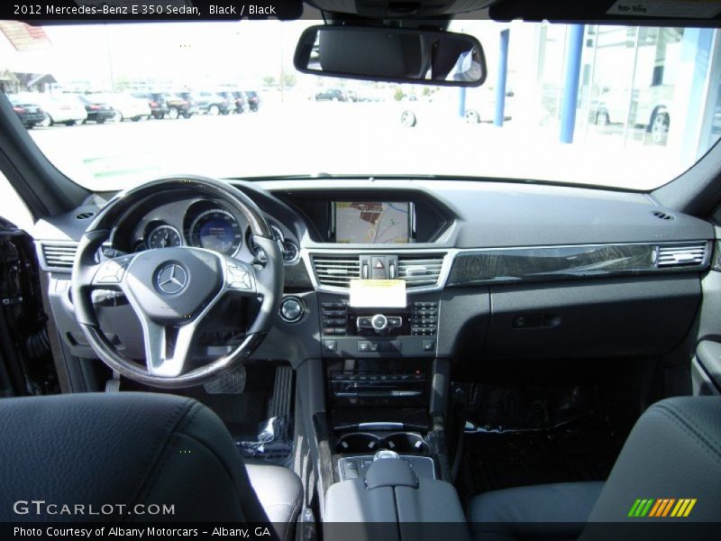 Black / Black 2012 Mercedes-Benz E 350 Sedan
