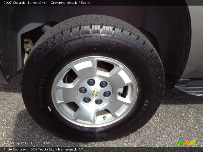 Graystone Metallic / Ebony 2007 Chevrolet Tahoe LS 4x4