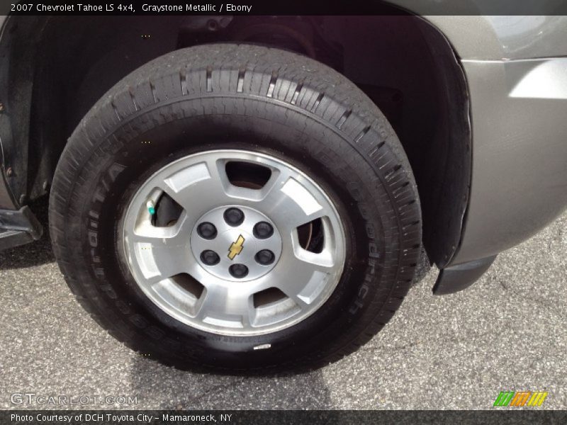 Graystone Metallic / Ebony 2007 Chevrolet Tahoe LS 4x4