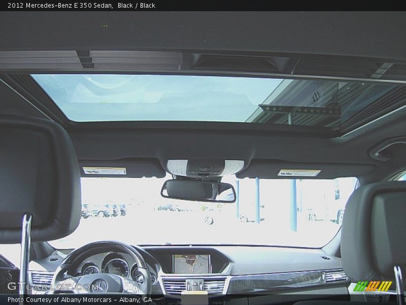 Black / Black 2012 Mercedes-Benz E 350 Sedan