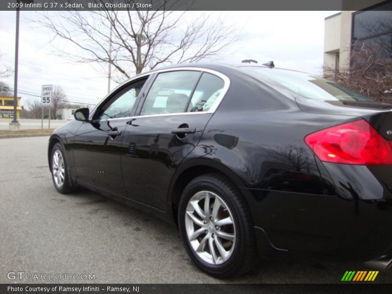 Black Obsidian / Stone 2009 Infiniti G 37 x Sedan