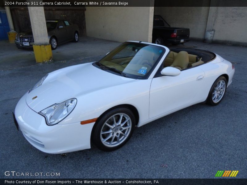  2004 911 Carrera Cabriolet Carrara White