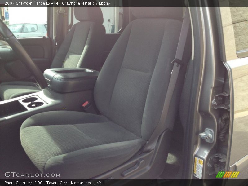 Graystone Metallic / Ebony 2007 Chevrolet Tahoe LS 4x4