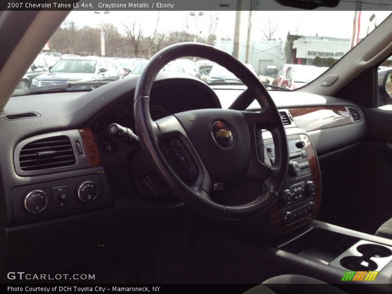 Graystone Metallic / Ebony 2007 Chevrolet Tahoe LS 4x4