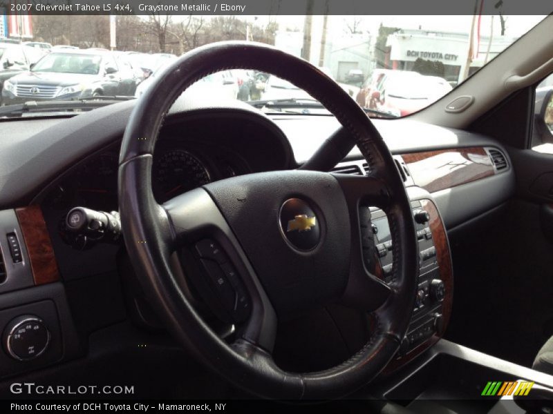 Graystone Metallic / Ebony 2007 Chevrolet Tahoe LS 4x4