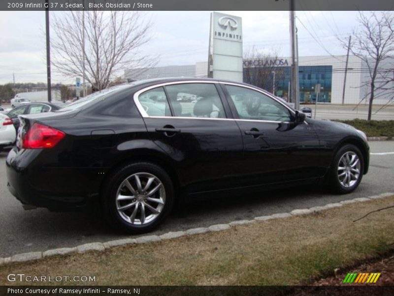 Black Obsidian / Stone 2009 Infiniti G 37 x Sedan