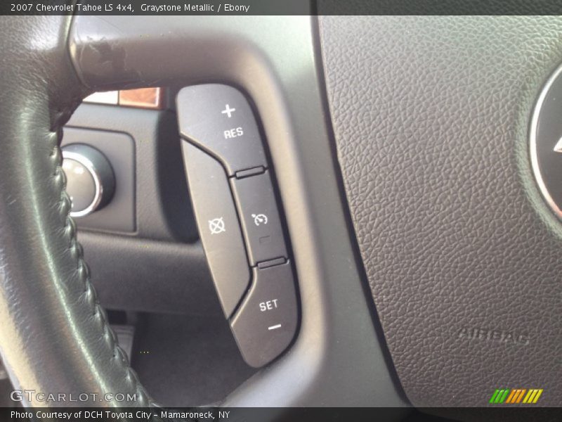 Graystone Metallic / Ebony 2007 Chevrolet Tahoe LS 4x4