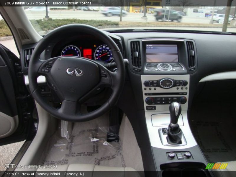 Black Obsidian / Stone 2009 Infiniti G 37 x Sedan