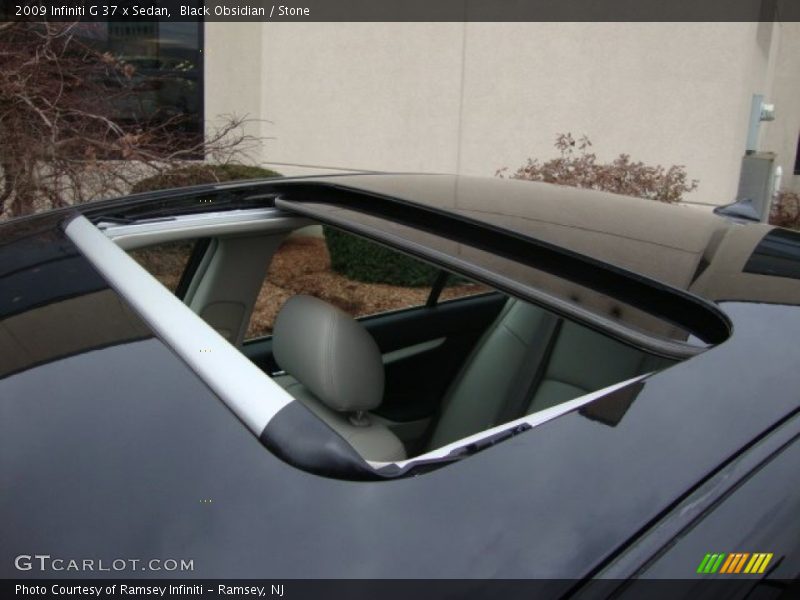 Black Obsidian / Stone 2009 Infiniti G 37 x Sedan
