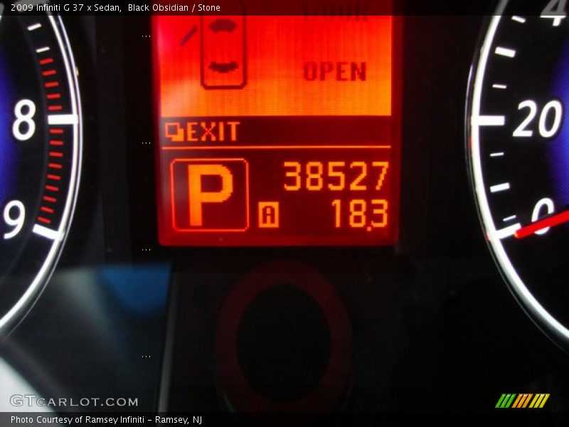 Black Obsidian / Stone 2009 Infiniti G 37 x Sedan